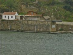 
Douro Railway, end of the original viaduct across the River Douro, April 2012